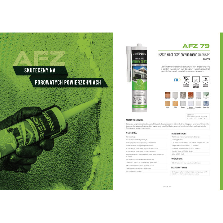 Akryl do fasad ziarnisty – Stalco Perfect