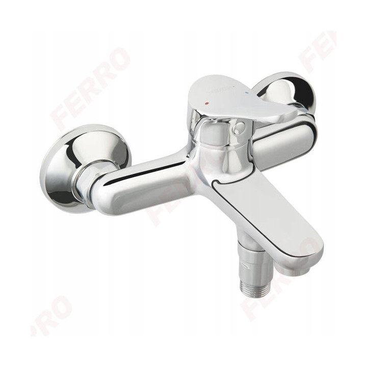Stillo bateria wannowa bez zestawu natryskowego, chrom – Ferro