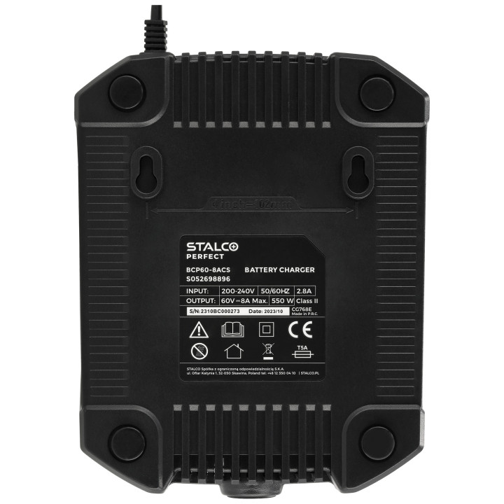 Ładowarka 60V 8A BCP60-8ACS – Stalco Perfect