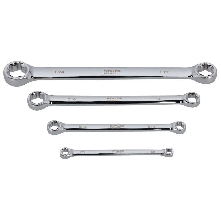 Zestaw kluczy oczkowych TORX – Stalco Perfect