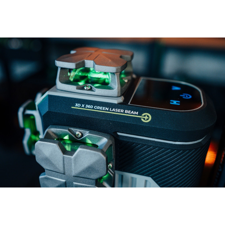 Laser krzyżowy 3D LLP3DG zielony STALCO PERFECT S058598010