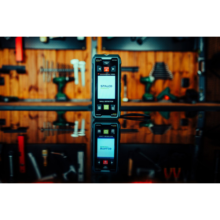 Wielofunkcyjny detektor ścienny WDP100M 100m STALCO PERFECT