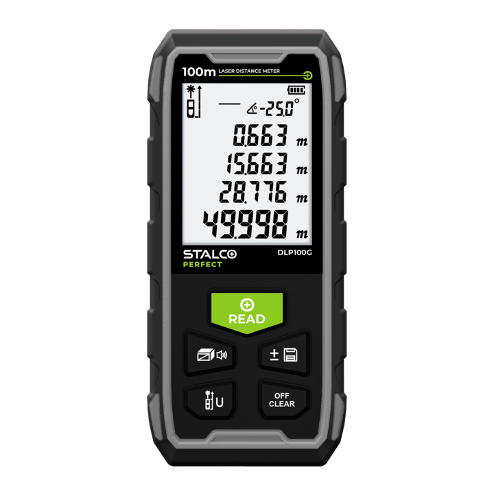 Dalmierz laserowy DLP100G 100m STALCO PERFECT S058298002