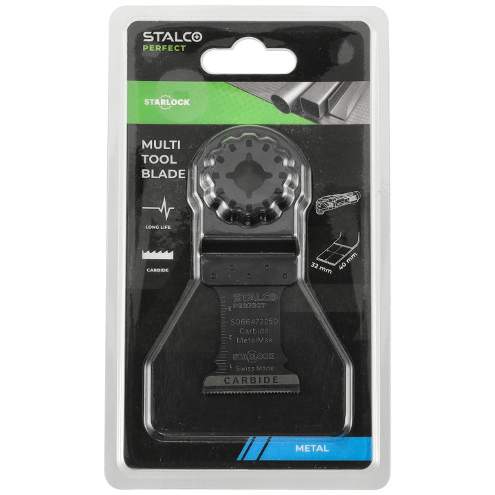 Brzeszczot CARBIDE-METAL do cięcia wgłębnego 32x40mm STARLOCK AIZ