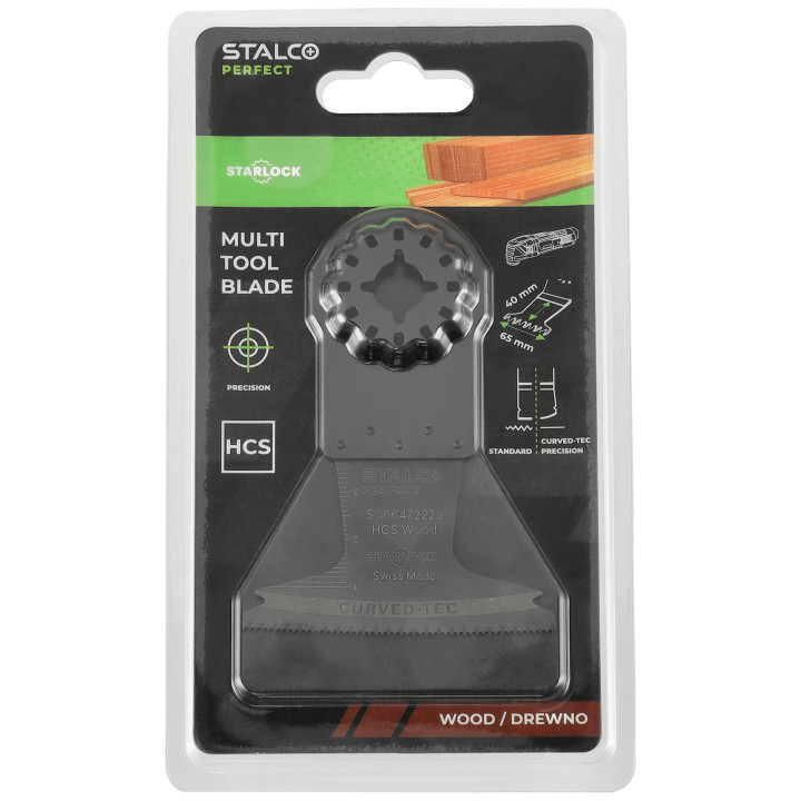 Brzeszczot HCS-DREWNO do cięcia wgłębnego 65x40mm STARLOCK AII 65
