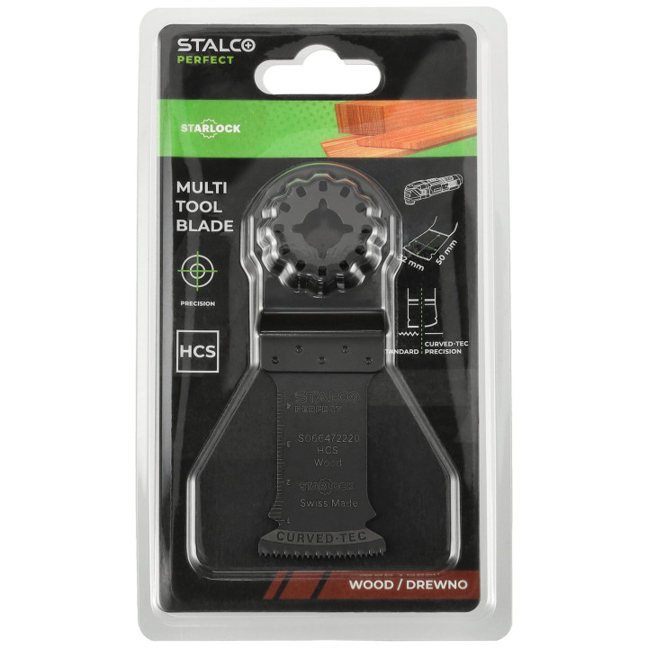 Brzeszczot HCS-DREWNO do cięcia wgłębnego 32x50mm STARLOCK AIZ 32