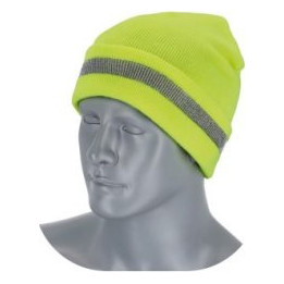 Czapka odblaskowa FLUO żółta Stalco