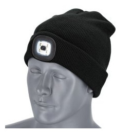 Czapka z dwiema latarkami 2 RAYS Stalco