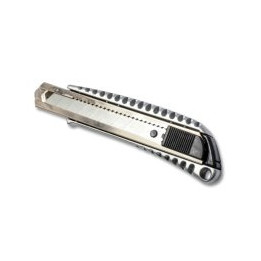 Nóż z ostrzem łamanym 18 mm aluminiowy Stalco