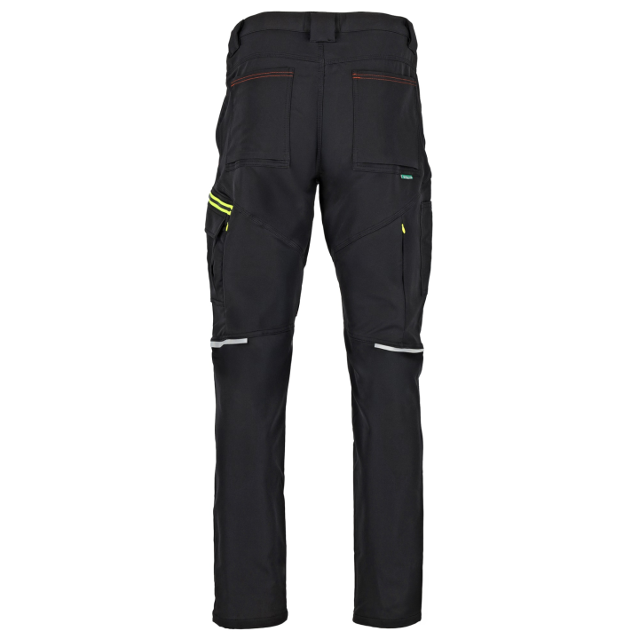 Spodnie robocze STALCO STINGER czarne stretch softshell rozmiar