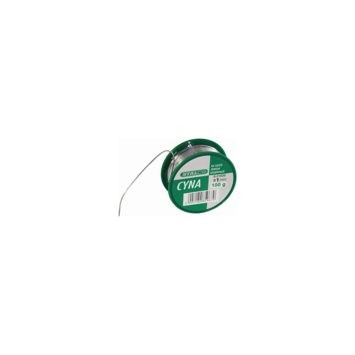 Cyna lutownicza ø 1 mm 100 g Stalco