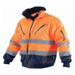 Kurtka ostrzegawcza ocieplana PILOT HI-VIS Stalco S-44089