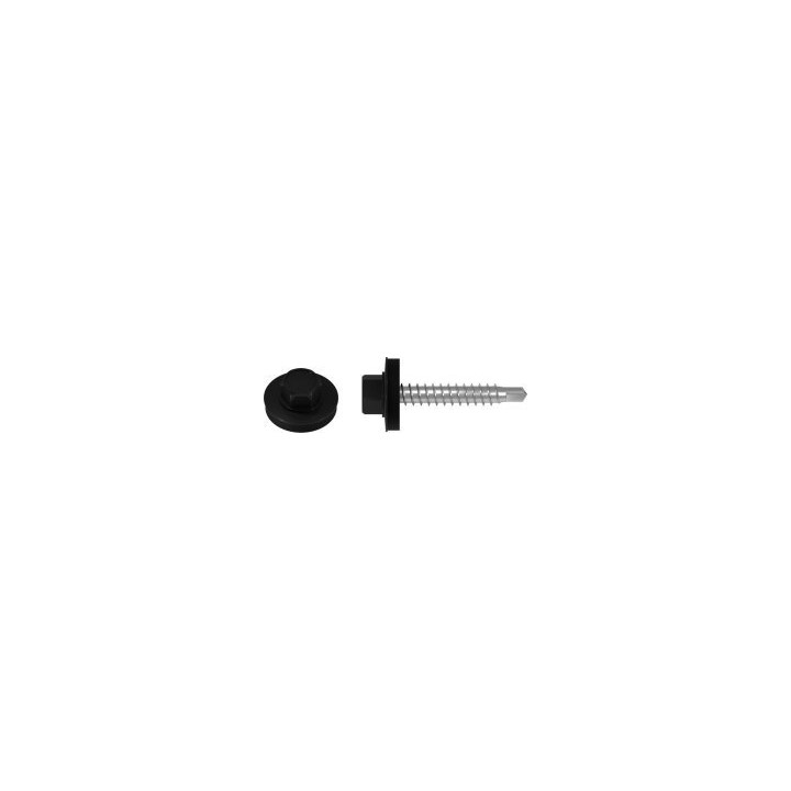 Wkręt farmerski ø4,8 × 20 mm RAL 9005 Stalco FD - 4,8X20 9005