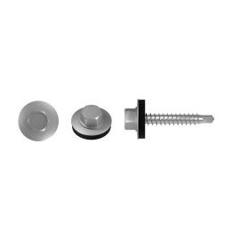 Wkręt farmerski ø4,8 × 20 mm RAL 9006 Stalco