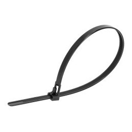 Opaska demontowalna czarna 7,6 × 200 mm Stalco Perfect