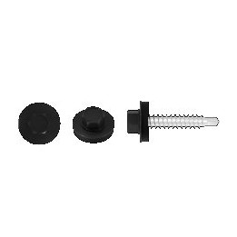 Wkręt farmerski ø4,8 × 35 mm RAL 9005 Stalco