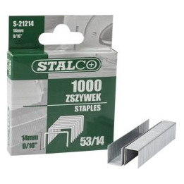 Zszywki do takera STALCO typ 53 8 mm galwanizowane 1000 szt.