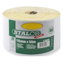 Papier ścierny w rolce 50 m P150 Stalco