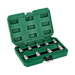 Klucze trzpieniowe Torx na nasadce 55 mm 9 el. Stalco