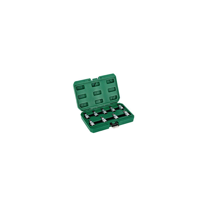 Klucze trzpieniowe Torx na nasadce 55 mm 9 el. Stalco