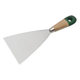 Szpachla malarska z uchwytem drewnianym Stalco S-37004