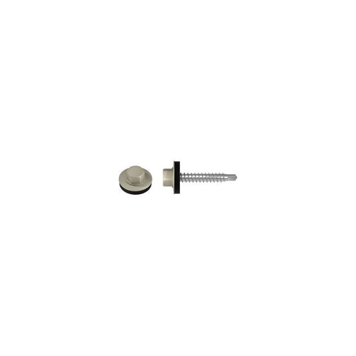 Wkręt farmerski ø4,8 × 35 mm RAL 9002 Stalco