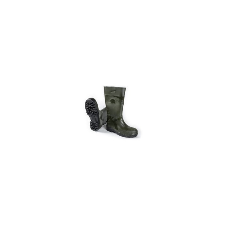 Kalosz męski Nixon z PVC zielony Stalco S-47984