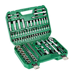 Zestaw kluczy nasadowych 1/4" + 1/2" 94 el. BMC Stalco