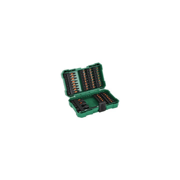 Zestaw bitów udarowych i nasadek 1/4″ 54 el. Stalco