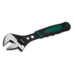 Klucz nastawny z rękojeścią bimateriałową Stalco S-48010