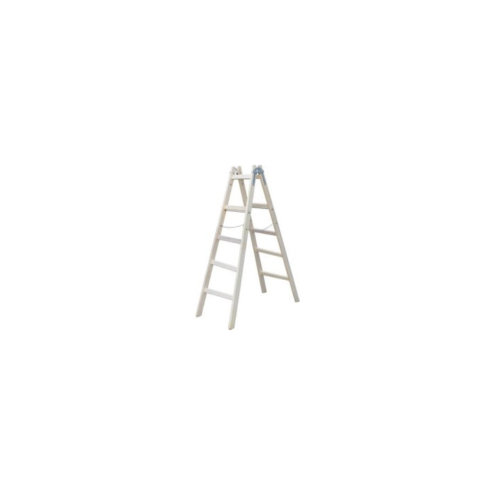 Drabina malarska drewniana dwubiegowa Stalco S-40600