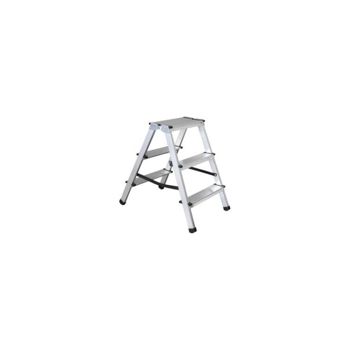 Drabina dwustronna 2 × 2 stopnie 150 kg Stalco