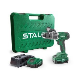 Zestaw wkrętarka udarowa IDS20-75BL 2x4Ah Stalco