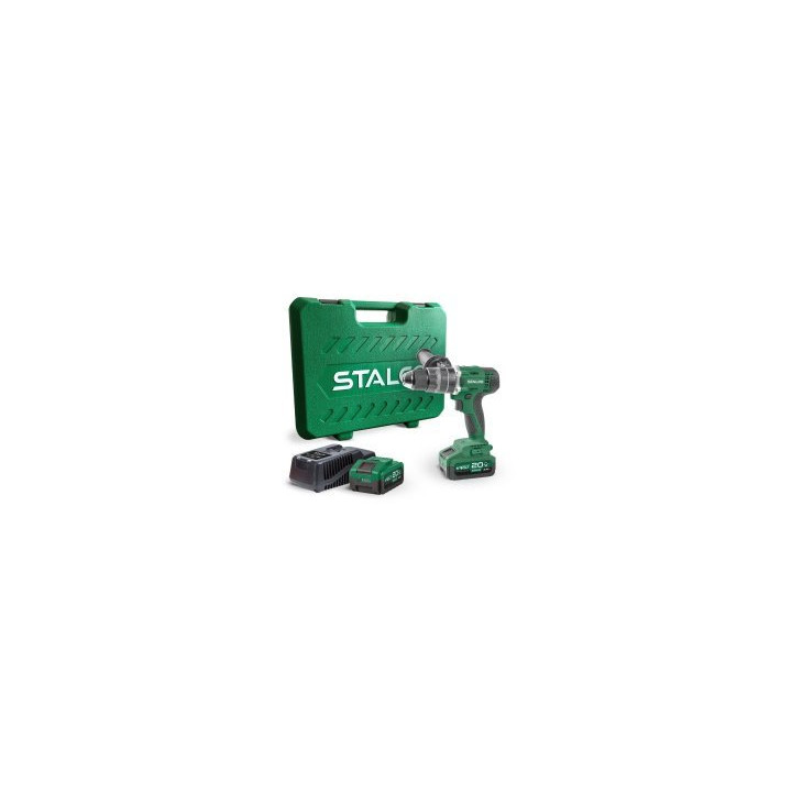 Zestaw wkrętarka udarowa IDS20-75BL 2x4Ah Stalco