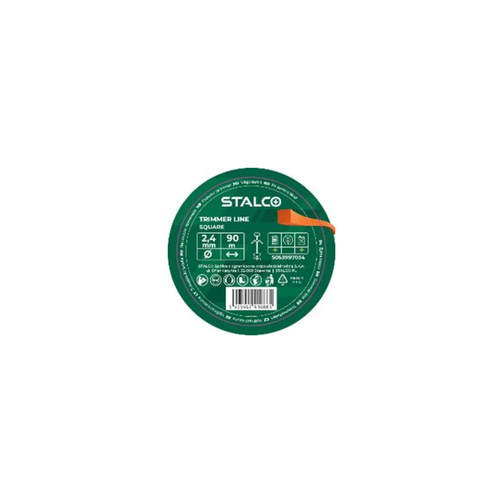 Żyłka tnąca kwadratowa Square Stalco S053997035