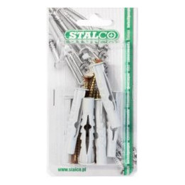 Kołek uniwersalny z wkrętem KU ø10/5,0 × 80 mm Stalco BKU1050080