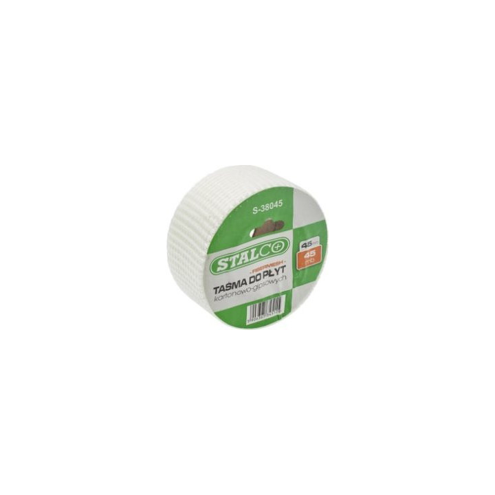 Taśma fibermesh antyrysowa do płyt G-K 50 mm × 20 m Stalco