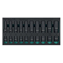 Zestaw nasadek udarowych 1/2" 10–24 mm 20 el. Stalco