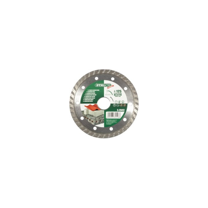 Tarcza diamentowa TURBO STALCO PREMIUM 125 mm beton kamień
