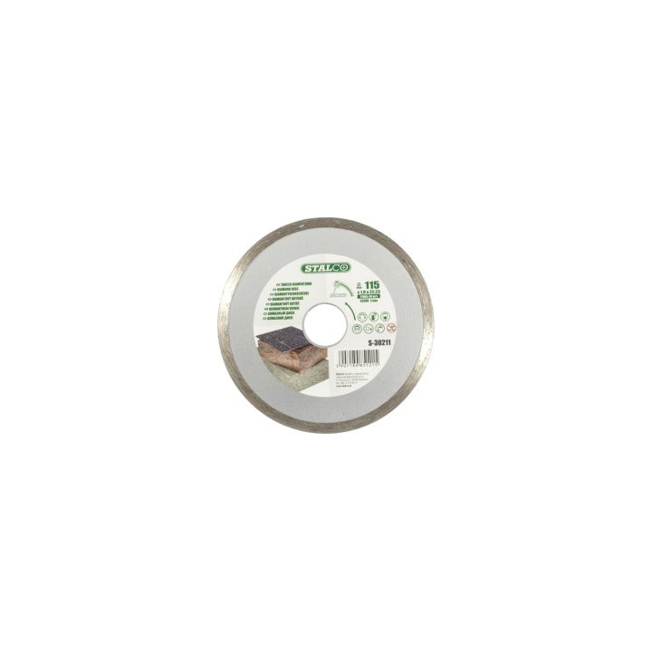 Tarcza diamentowa pełna ø180 mm Stalco