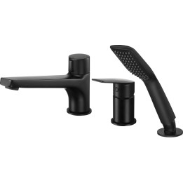 Bateria wannowa 3-OTWOROWA stała nero jasmin BGJ N13M – Deante