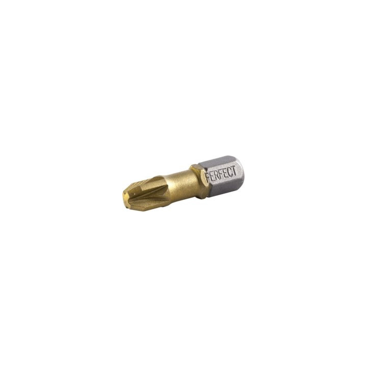 Końcówka bit 1/4″ Pozidriv z powłoką tytanową Stalco