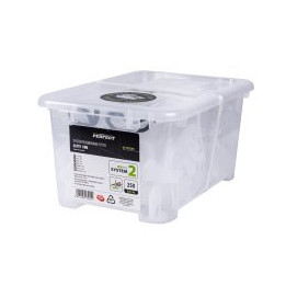 Klipsy 1 mm do SYSTEMU 2 250 szt. Stalco Perfect