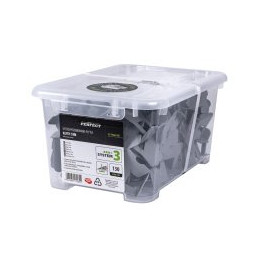Klipsy do SYSTEMU 3 poziomowania Stalco Perfect S-75242
