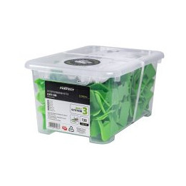 Klipsy do SYSTEMU 3 poziomowania Stalco Perfect S-75244