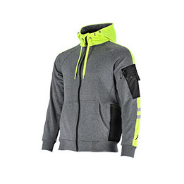 Bluza męska z kapturem MECHANICK Stalco Perfect S-78985