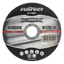 Tarcza do cięcia aluminium 125 mm Stalco Perfect