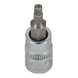 Klucz trzpieniowy HEX na nasadce 1/4″ 3 mm Stalco Perfect