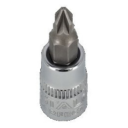 Klucz trzpieniowy Pozidriv na nasadce 1/4″ PZ1 Stalco