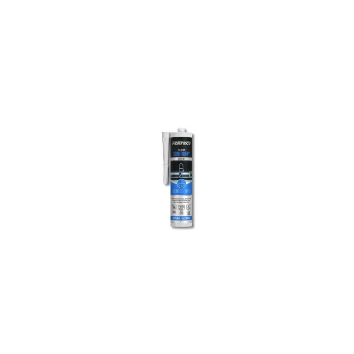 Silikon sanitarny bezbarwny Stalco Perfect